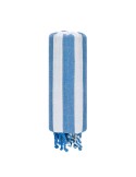 Paréo Serviette Yeser Matières : coton recyclé Couleurs : bleu clair