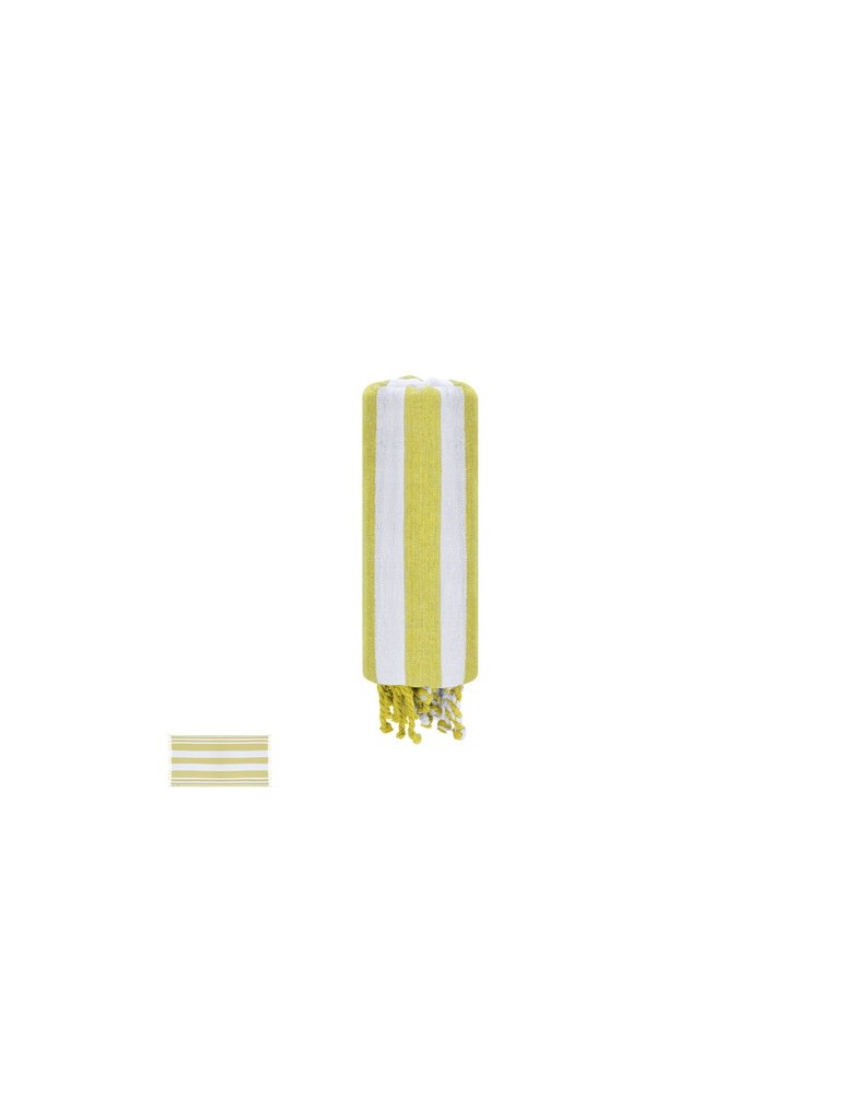 Paréo Serviette Yeser Matières : coton recyclé Couleurs : bleu clair livraison express 24h 48h