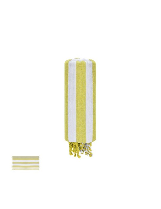 Paréo Serviette Yeser Matières : coton recyclé Couleurs : bleu clair livraison express 24h 48h