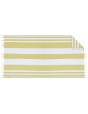 Paréo Serviette Yeser Matières : coton recyclé Couleurs : jaune accessoire événementiel unique