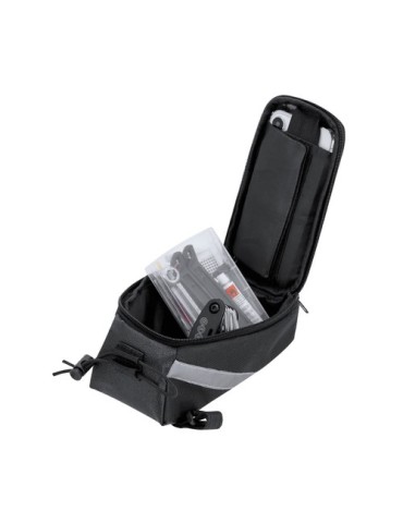 Sac de Vélo Nebrer Couleurs : noir Matières : polyester recyclé goodies publicitaire événementiel