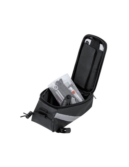 Sac de Vélo Nebrer Couleurs : noir Matières : polyester recyclé goodies publicitaire événementiel