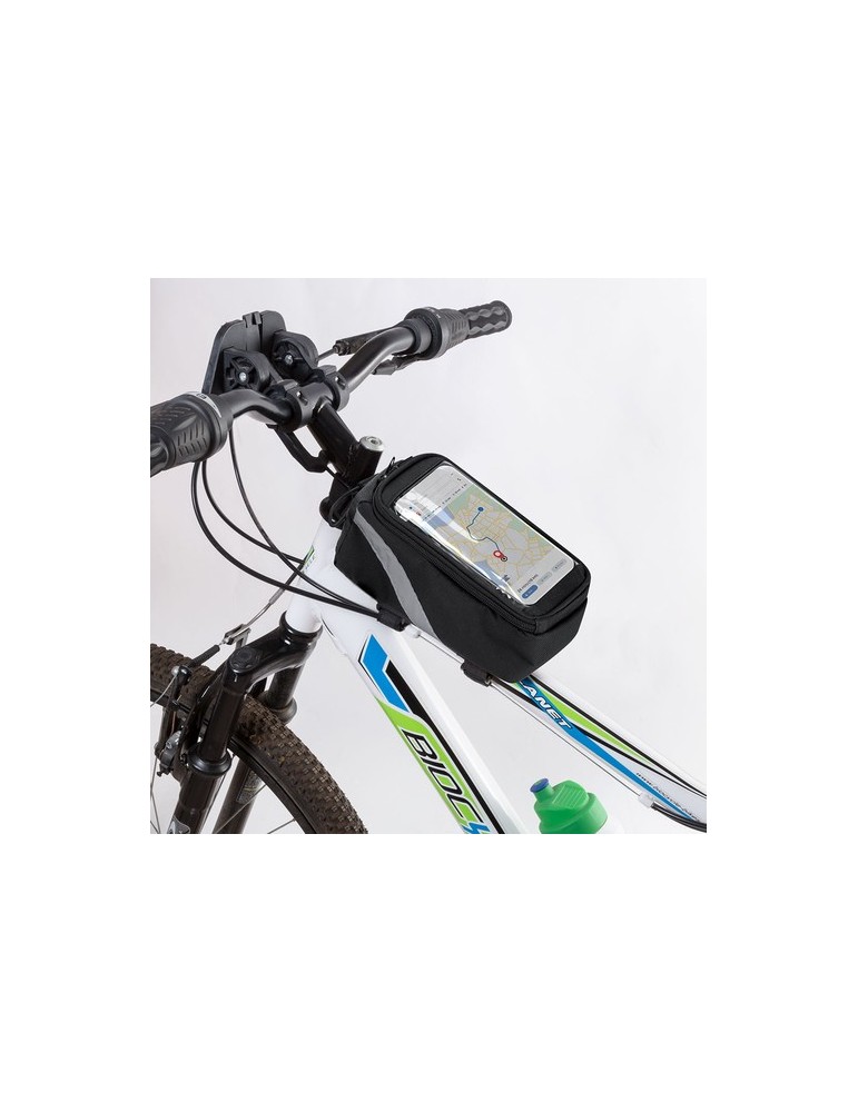 Sac de Vélo Nebrer Couleurs : noir Matières : polyester recyclé impression haute définition