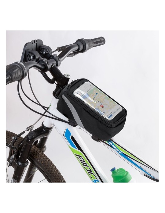 Sac de Vélo Nebrer Couleurs : noir Matières : polyester recyclé impression haute définition