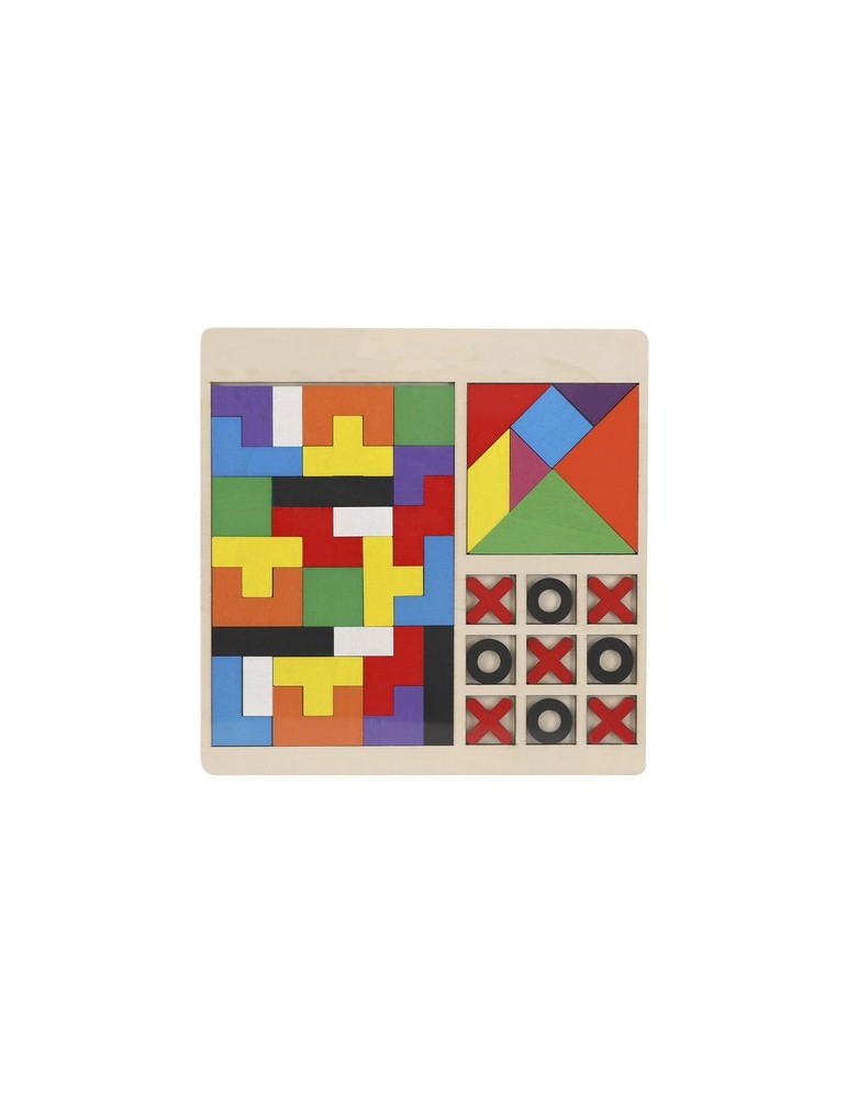 Set Puzzles Meloxar Matières : bois Couleurs : naturel personnalisable avec votre logo