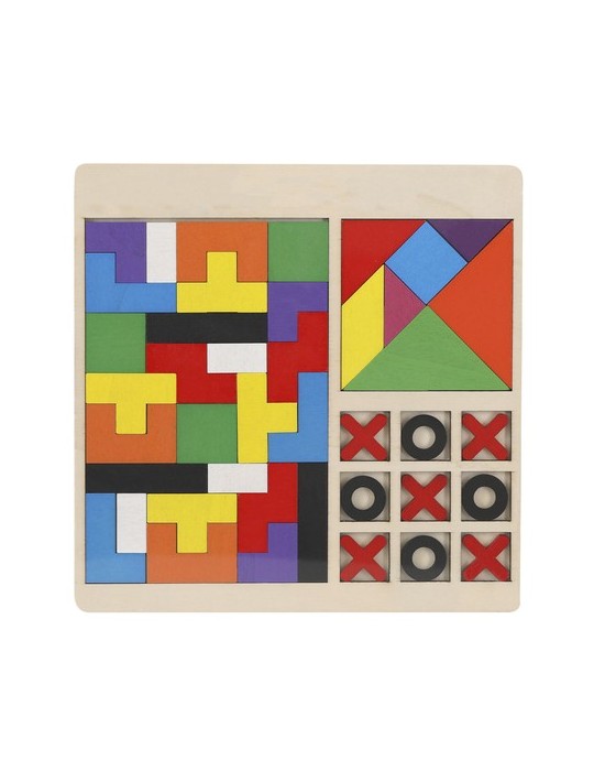 Set Puzzles Meloxar Matières : bois Couleurs : naturel personnalisable avec votre logo