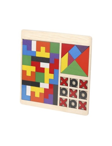 Set Puzzles Meloxar Matières : bois Couleurs : naturel goodies publicitaire événementiel