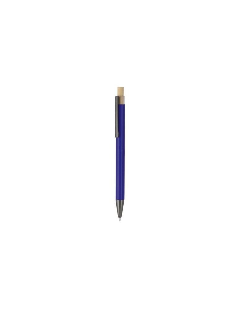 Stylo Rowan Matières : bambou Couleurs : rouge objet promotionnel éco-responsable