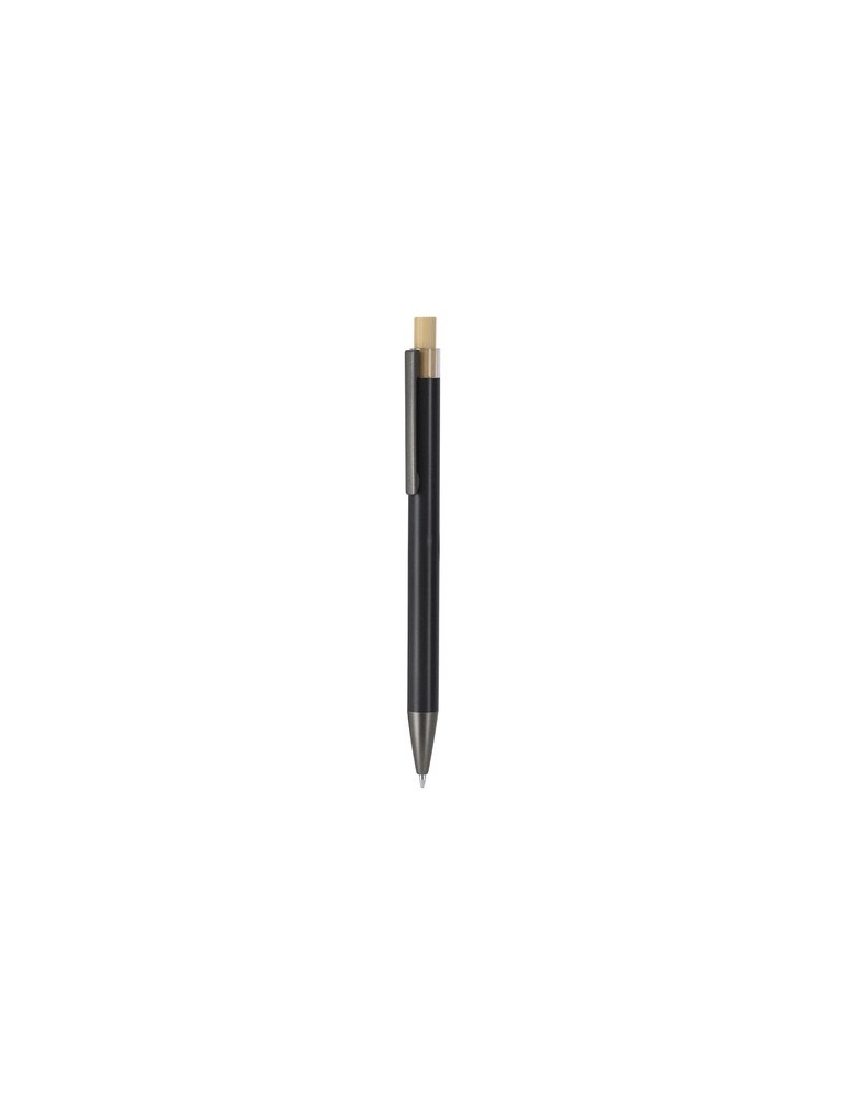 Stylo Rowan Matières : bambou Couleurs : noir goodies publicitaire événementiel