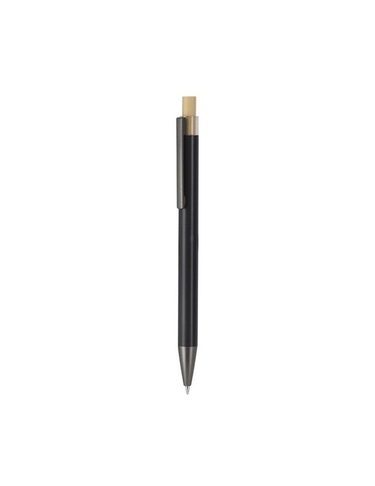 Stylo Rowan Matières : bambou Couleurs : noir goodies publicitaire événementiel