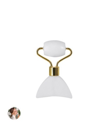 Masseur Facial Herbiax Couleurs : blanc Matières : jade