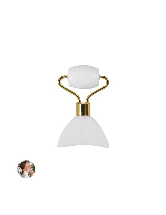 Masseur Facial Herbiax Couleurs : blanc Matières : jade