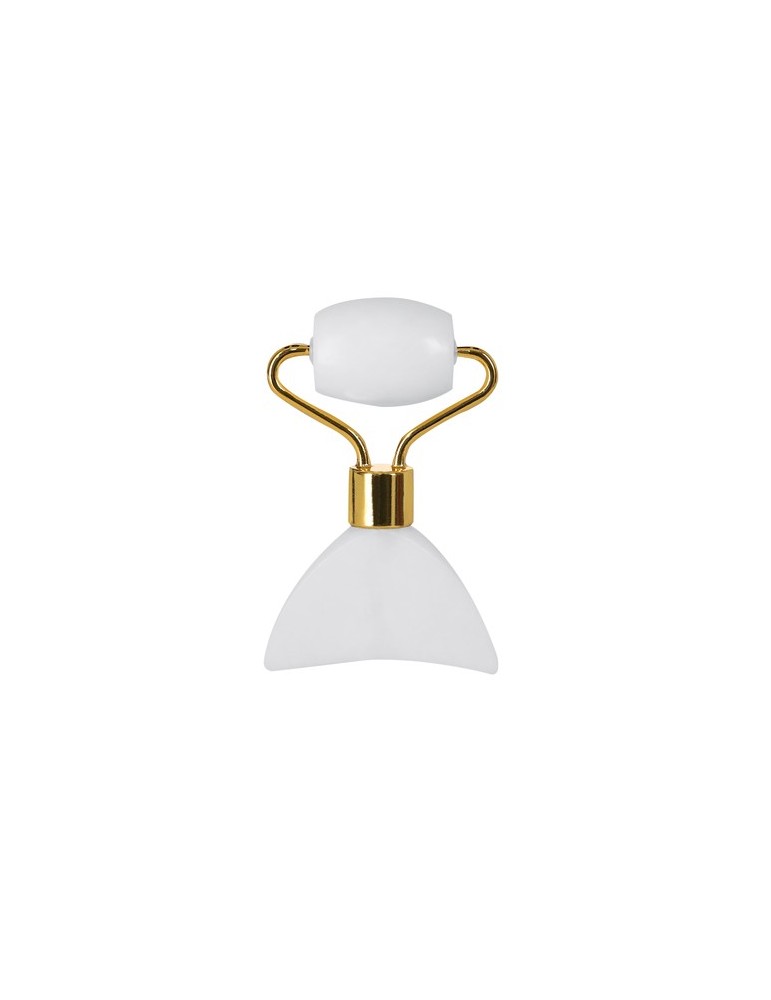 Masseur Facial Herbiax Couleurs : blanc Matières : jade personnalisable avec votre logo