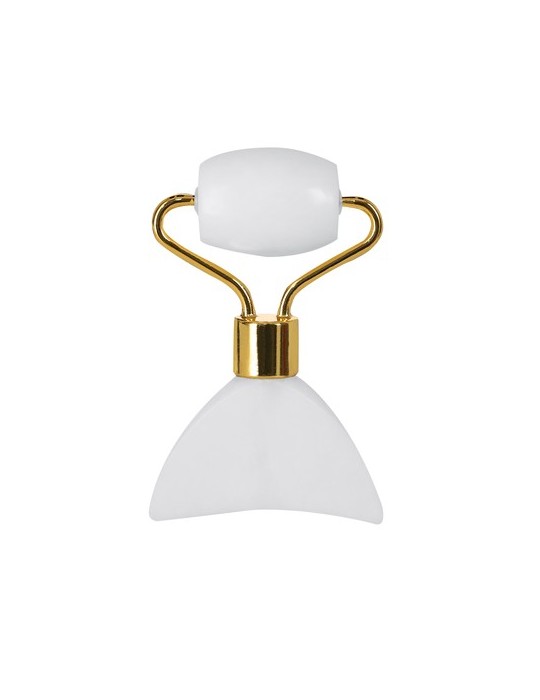 Masseur Facial Herbiax Couleurs : blanc Matières : jade personnalisable avec votre logo