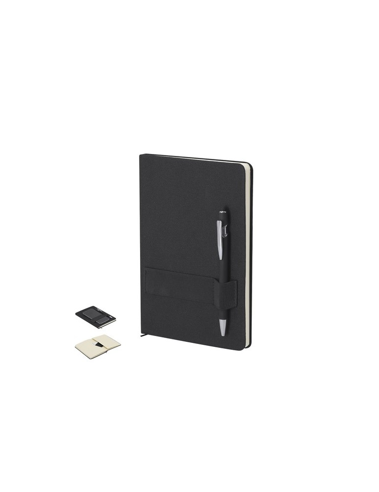 Bloc Notes Rubin Couleurs : noir Matières : polyester recyclé