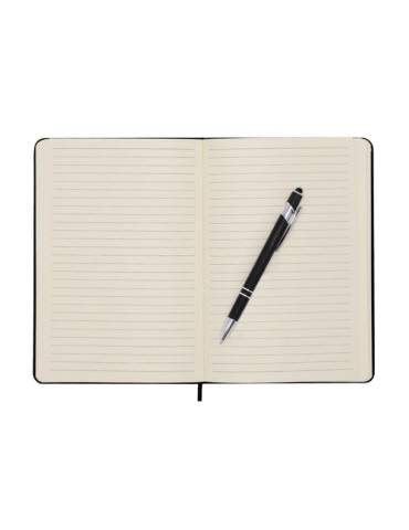 Bloc Notes Rubin Couleurs : noir Matières : polyester recyclé marquage laser ultra précis