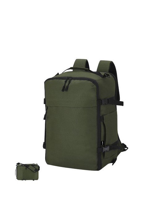 Sac à Dos Zagros Couleurs : vert foncé Matières : polyester recyclé impression haute définition