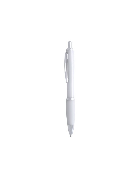 Stylo Pazan Couleurs : blanc personnalisable avec votre logo