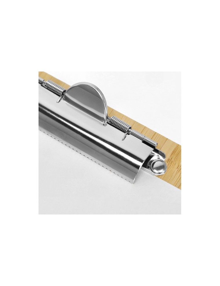 Organiseur Lunaro Matières : bambou Couleurs : naturel marquage laser ultra précis