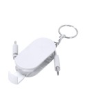 Câble de Charge Multifonction Dintry Couleurs : blanc goodies entreprise design