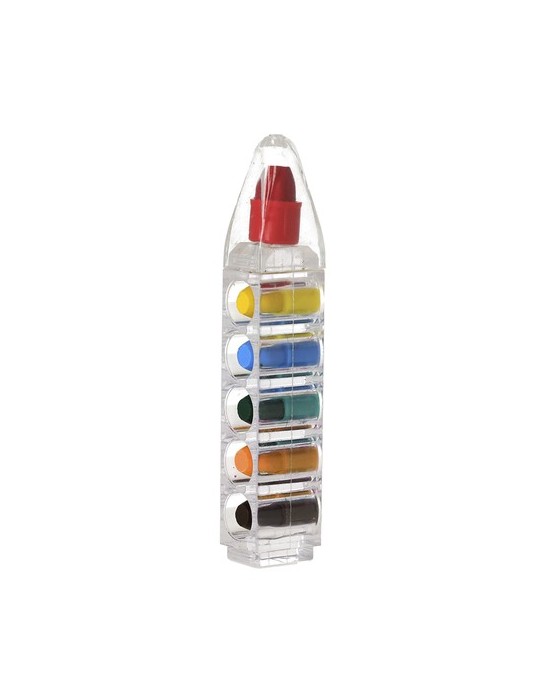 Boîte Crayons Daclor Couleurs : transparent personnalisable avec votre logo