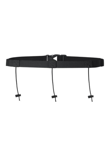 Ceinture avec Porte Numero Varux Matières : élasthanne Couleurs : noir