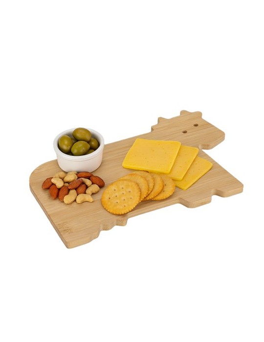 Planche à Découper Olisar Matières : bambou Couleurs : naturel impression haute définition