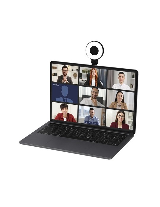 Anneau de Lumière Cenob Couleurs : noir marquage laser ultra précis