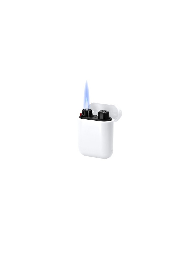 Briquet Leidos Llama Jet Couleurs : blanc