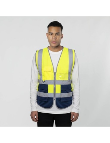 Gilet Réfléchissant Ledger Matières : polyester Taille textile : XL/XXL Couleurs : jaune 2