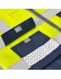 Gilet Réfléchissant Ledger Matières : polyester Taille textile : XL/XXL Couleurs : jaune livraison express 24h 48h
