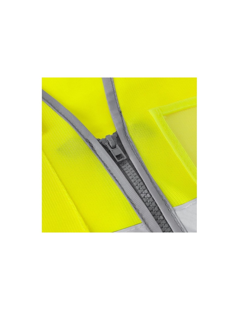 Gilet Réfléchissant Ledger Matières : polyester Taille textile : XL/XXL Couleurs : jaune accessoire événementiel unique