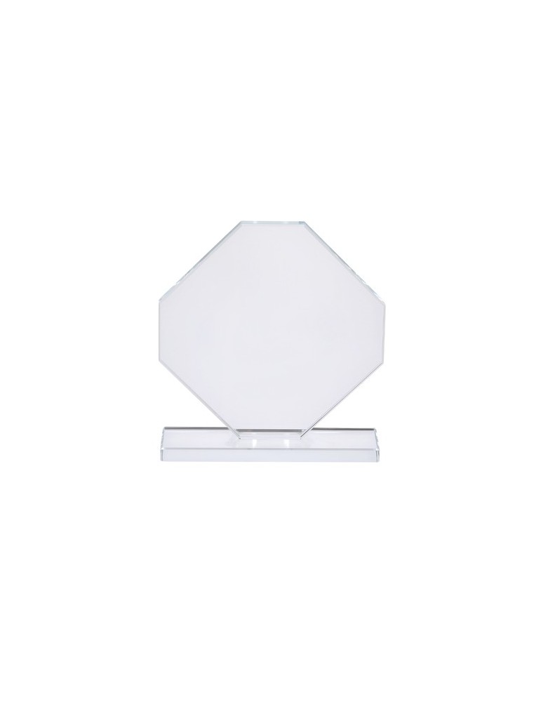 Plaque Xinobar Matières : verre Couleurs : transparent personnalisable avec votre logo