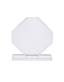 Plaque Xinobar Matières : verre Couleurs : transparent personnalisable avec votre logo