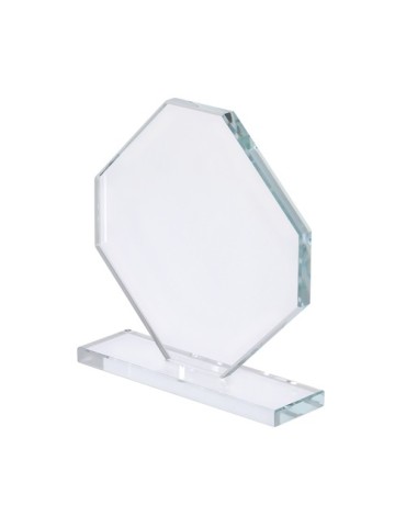 Plaque Xinobar Matières : verre Couleurs : transparent cadeau entreprise pas cher