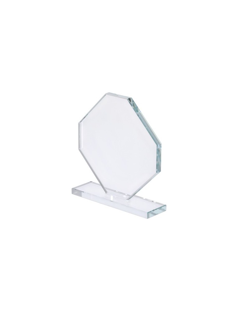 Plaque Xinobar Matières : verre Couleurs : transparent cadeau entreprise pas cher