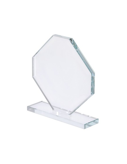 Plaque Xinobar Matières : verre Couleurs : transparent cadeau entreprise pas cher