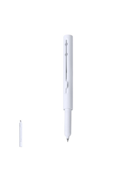 Stylo Cutter Lidor Couleurs : blanc cadeau entreprise pas cher