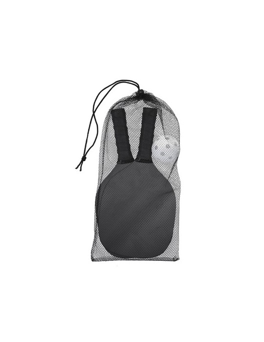 Raquette Pickle Ball Wenop Matières : bois Couleurs : noir impression haute définition