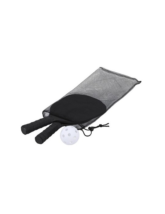 Raquette Pickle Ball Wenop Matières : bois Couleurs : noir marquage laser ultra précis