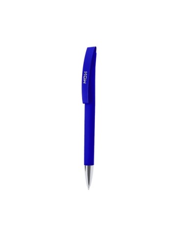 Stylo Chik Matières : caoutchouc Couleurs : bleu marine objet promo petit budget