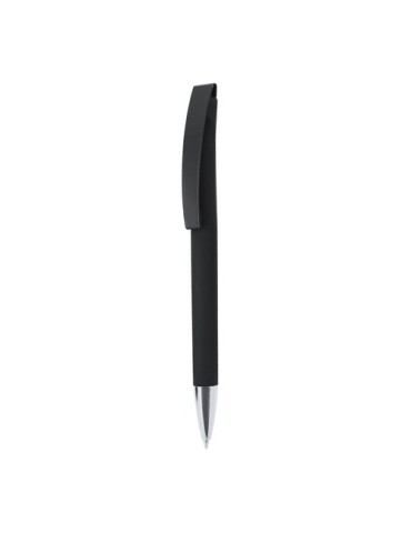 Stylo Chik Matières : caoutchouc Couleurs : noir impression haute définition