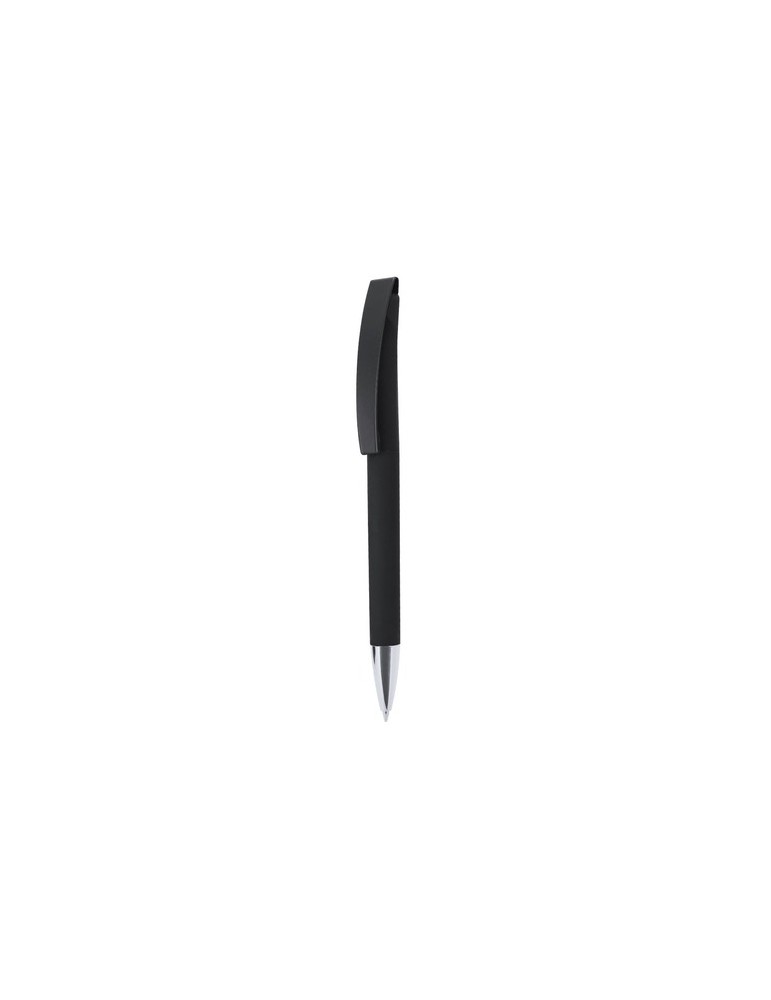 Stylo Chik Matières : caoutchouc Couleurs : noir impression haute définition