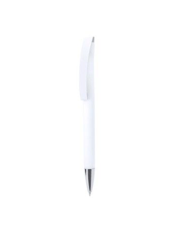Stylo Chik Matières : caoutchouc Couleurs : blanc cadeau entreprise pas cher