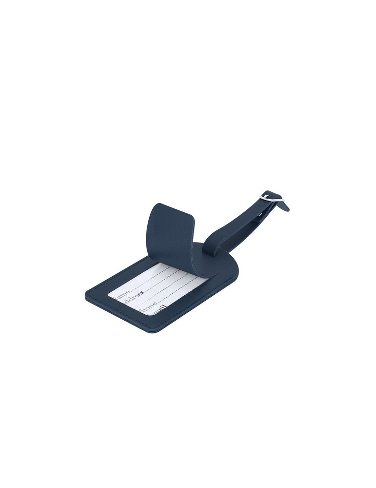 Identificateur Valise Mathiax Couleurs : blanc Matières : PU recyclé cadeau client original