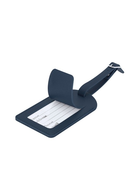 Identificateur Valise Mathiax Couleurs : blanc Matières : PU recyclé cadeau client original