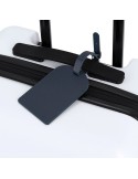 Identificateur Valise Mathiax Couleurs : noir Matières : PU recyclé goodies personnalisé en stock