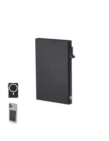 Porte-Cartes Alfek Matières : aluminium Couleurs : noir