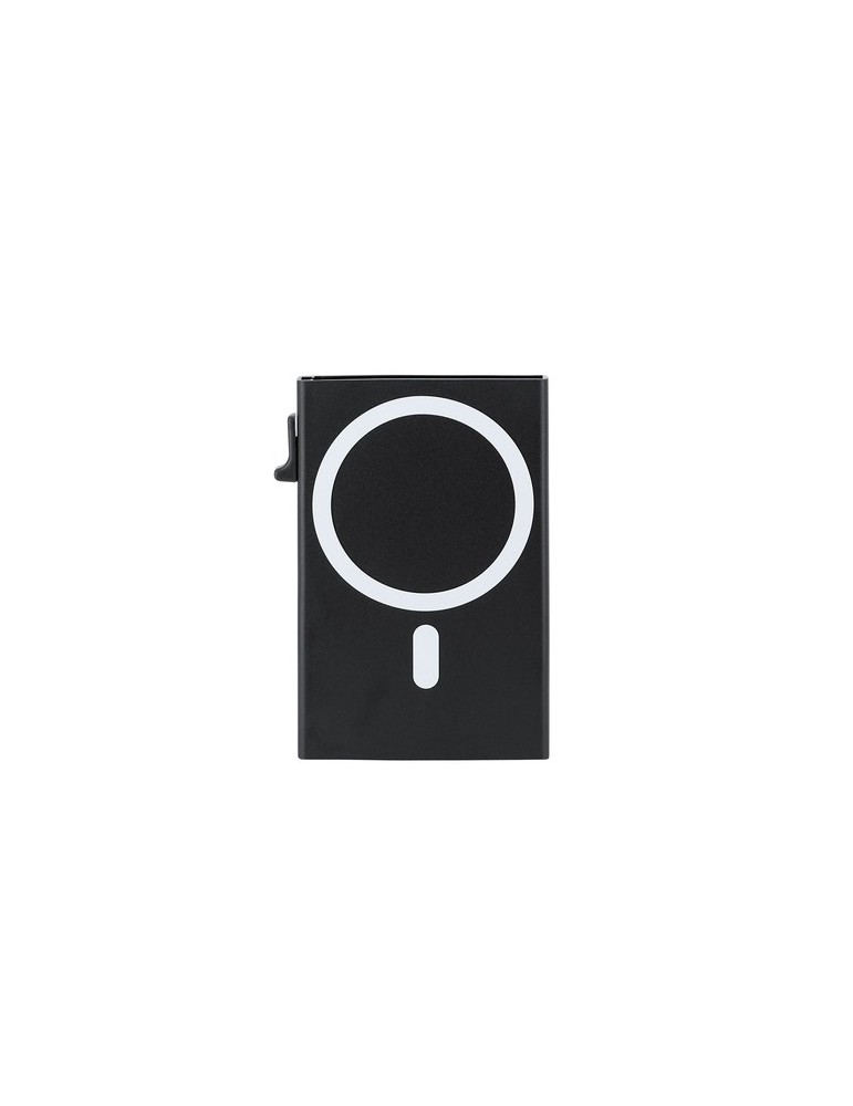 Porte-Cartes Alfek Matières : aluminium Couleurs : noir personnalisable avec votre logo