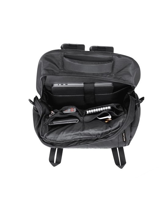 Sac à Dos Zurut Couleurs : noir Matières : nylon recyclé marquage laser ultra précis